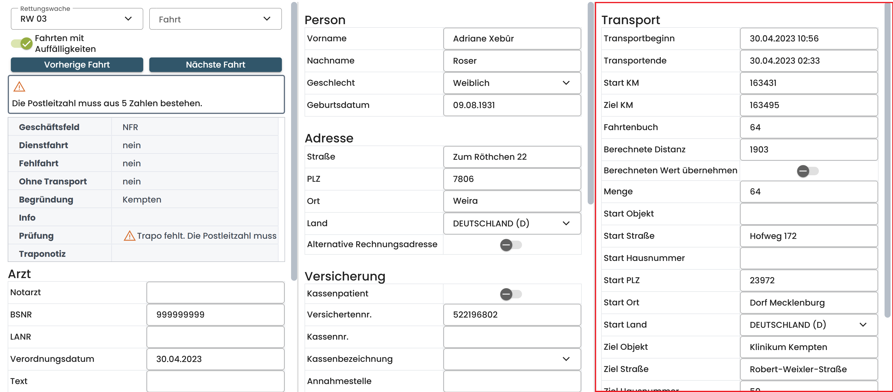 rechte Spalte rechte Spalte