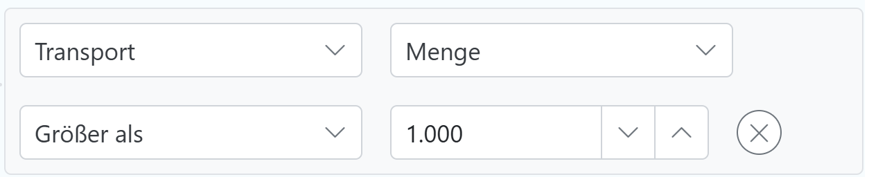 Beispielbedingung Beispielbedingung