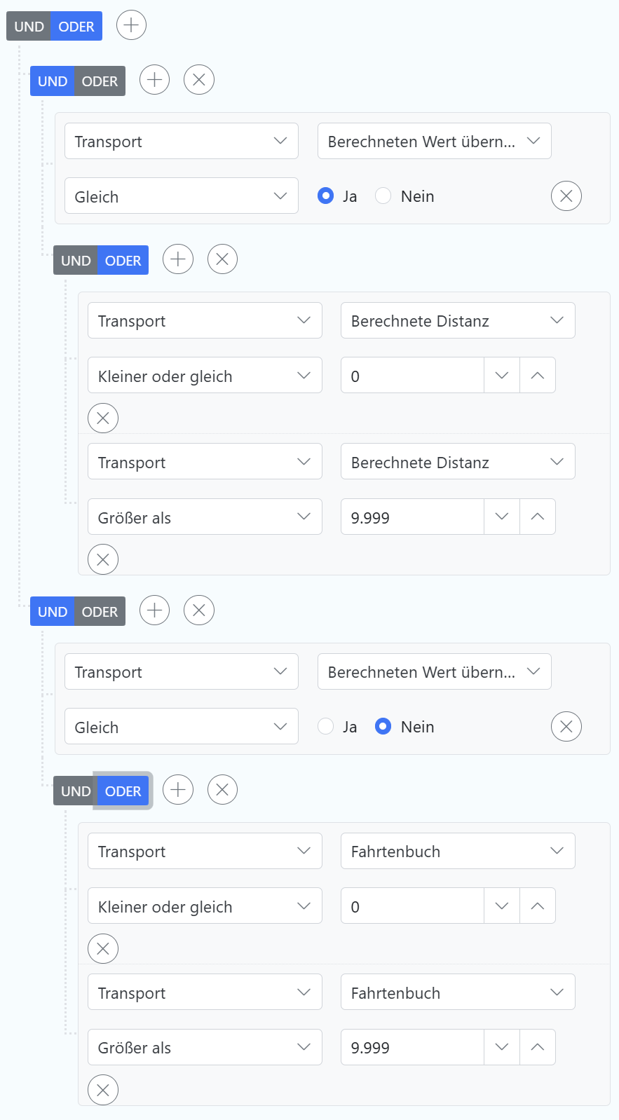 komplexes Regelbeispiel komplexes Regelbeispiel