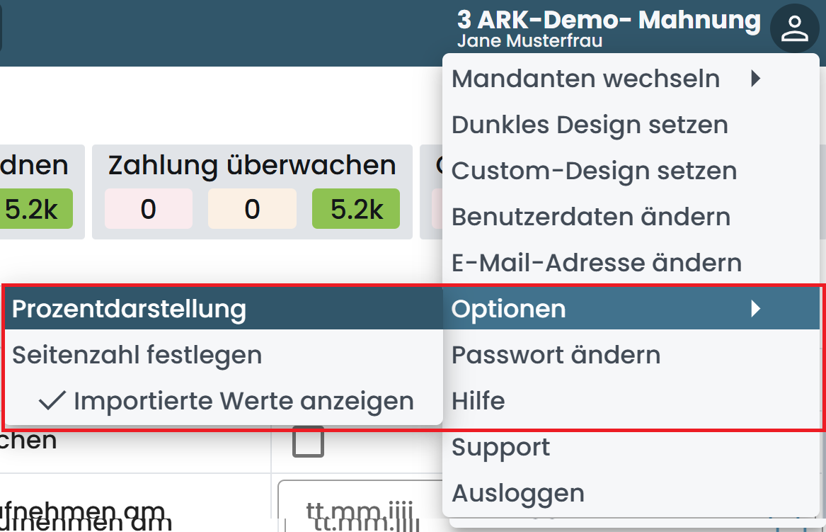 Optionen Optionen