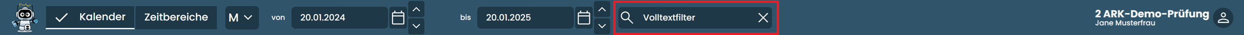 Toolbar volltextfilter Toolbar volltextfilter